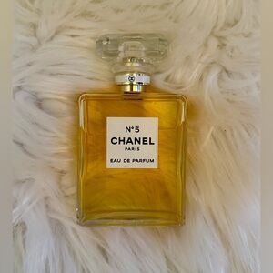 No. 5 Chanel EAU DE PARFUM. No box. 3.4 oz.